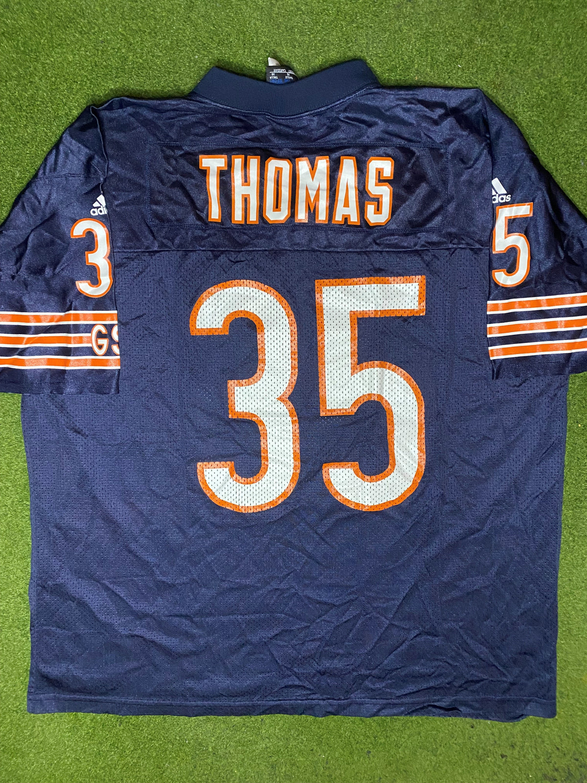 2001 Chicago Bears - Anthony Thomas #35 - Vintage NFL Jersey (XL) - Gametime Vintage