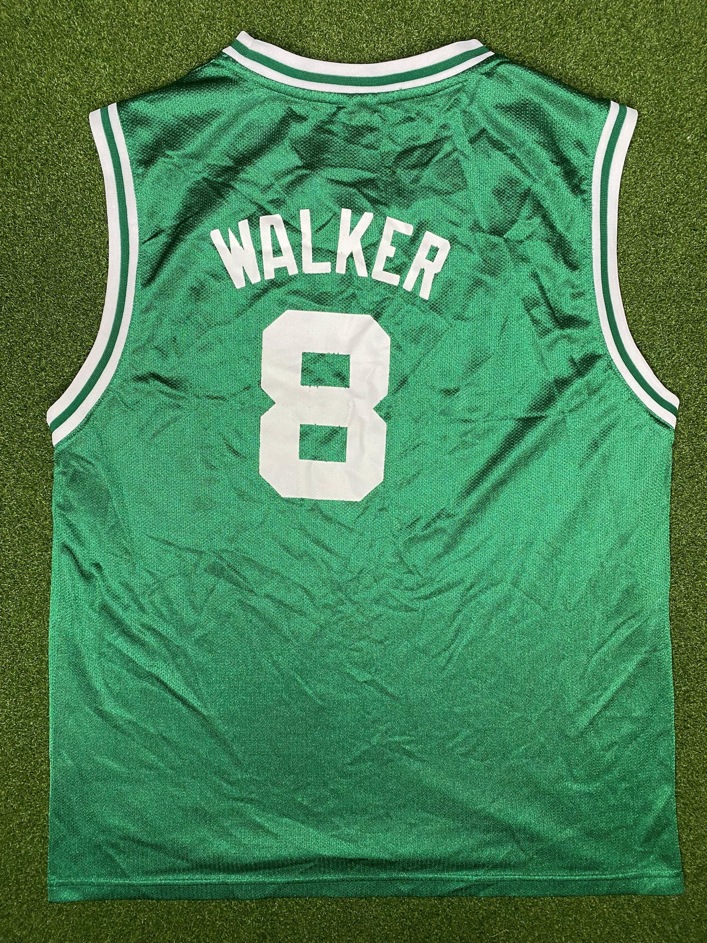 2004-2005 波士顿凯尔特人队 - 安托万·沃克 #8 - 复古NBA球衣 (青少年XL码)