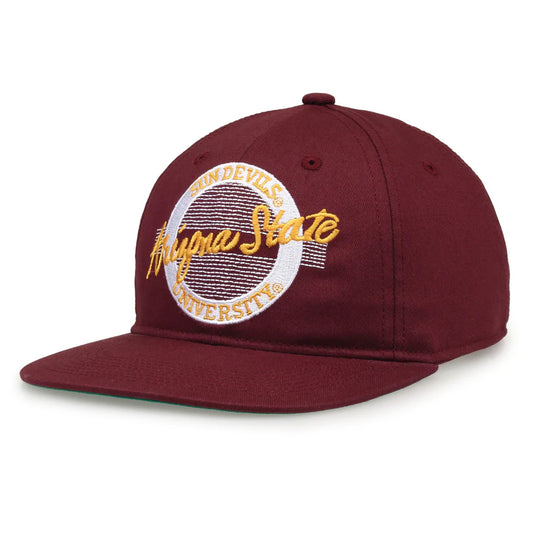 Arizona State Sun Devils Retro Circle Snapback Hat