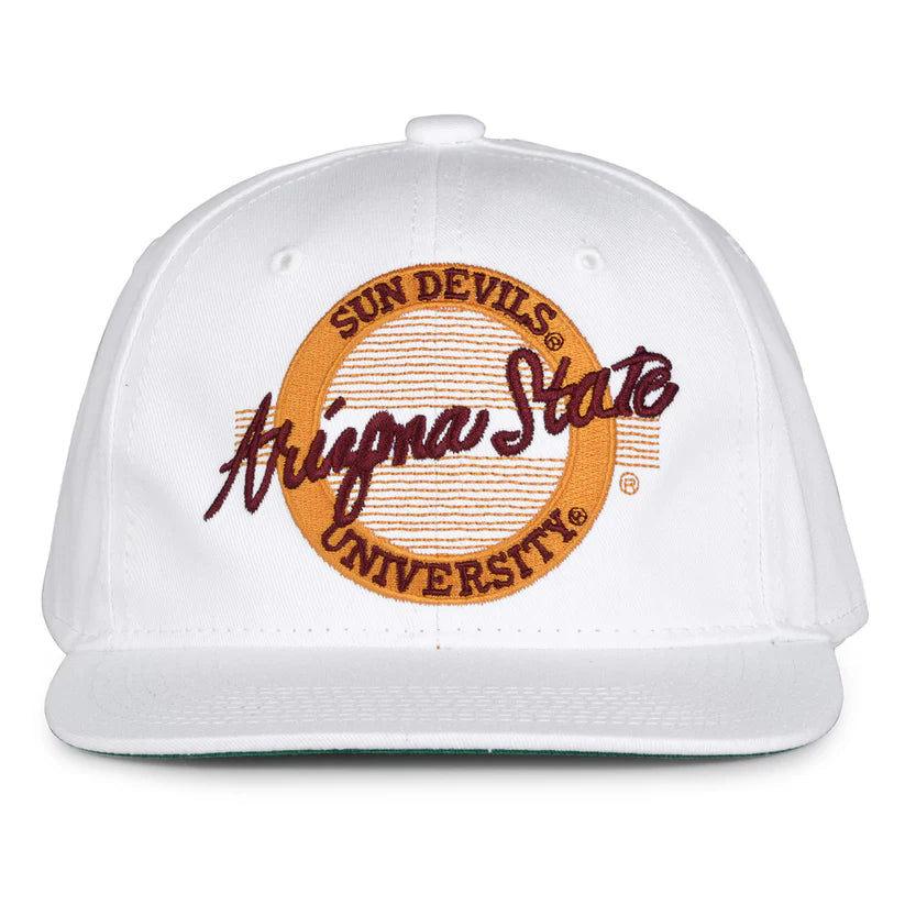 Arizona State Sun Devils Retro Circle Snapback Hat