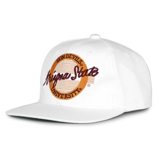 Arizona State Sun Devils Retro Circle Snapback Hat