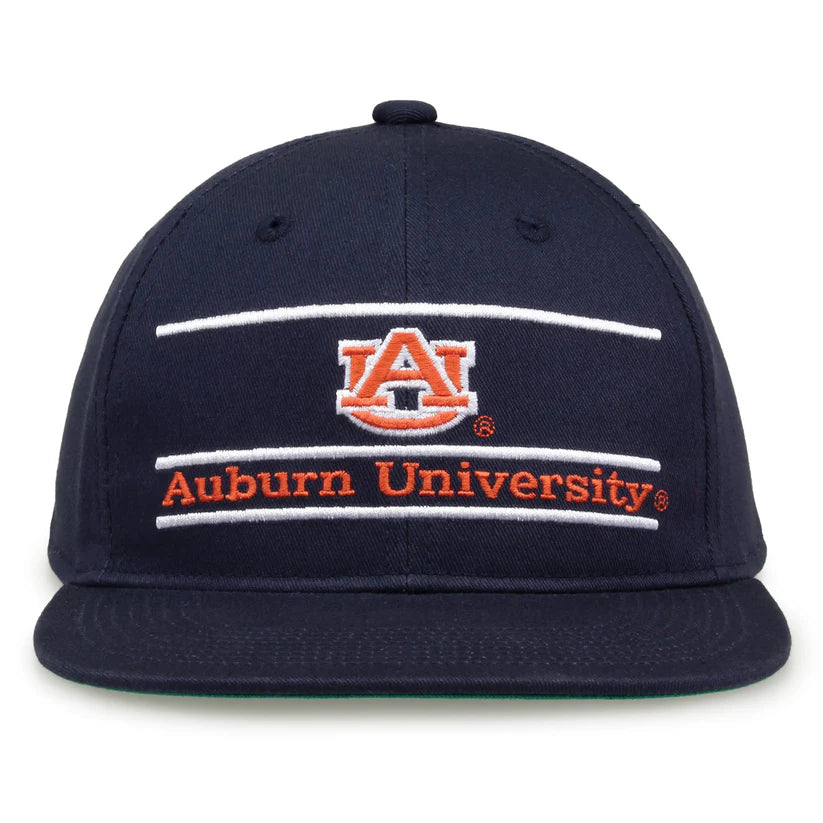 Auburn Tigers Retro Bar Snapback Hat - Main Image