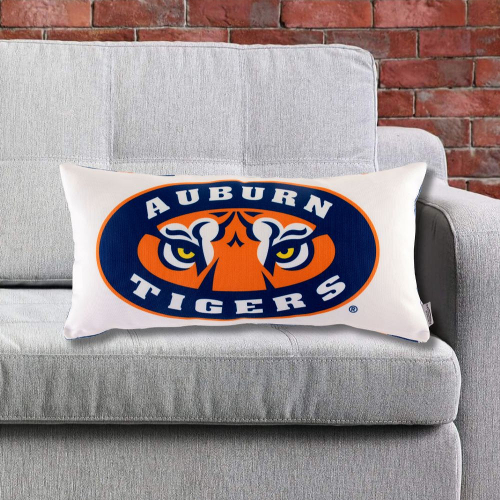 Auburn University Tiger Eyes Lumbar Bed Pillow Cover