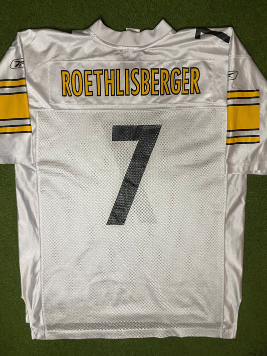 2004-2012 Pittsburgh Steelers - Ben Roethlisberger #7 - Vintage NFL Jersey (Large) - Gametime Vintage