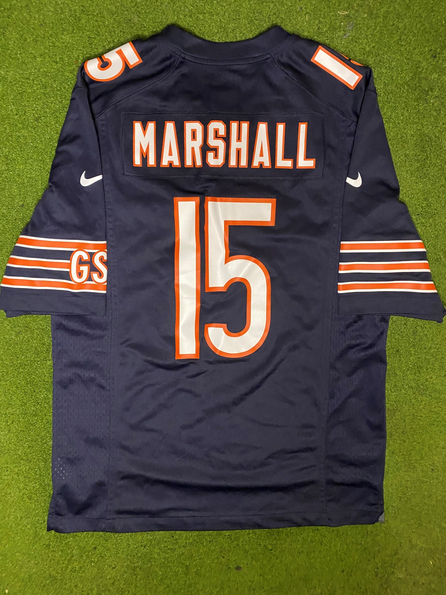 2012-2014 Chicago Bears - Brandon Marshall #15 - Nike - Vintage NFL Jersey (Medium) - Gametime Vintage