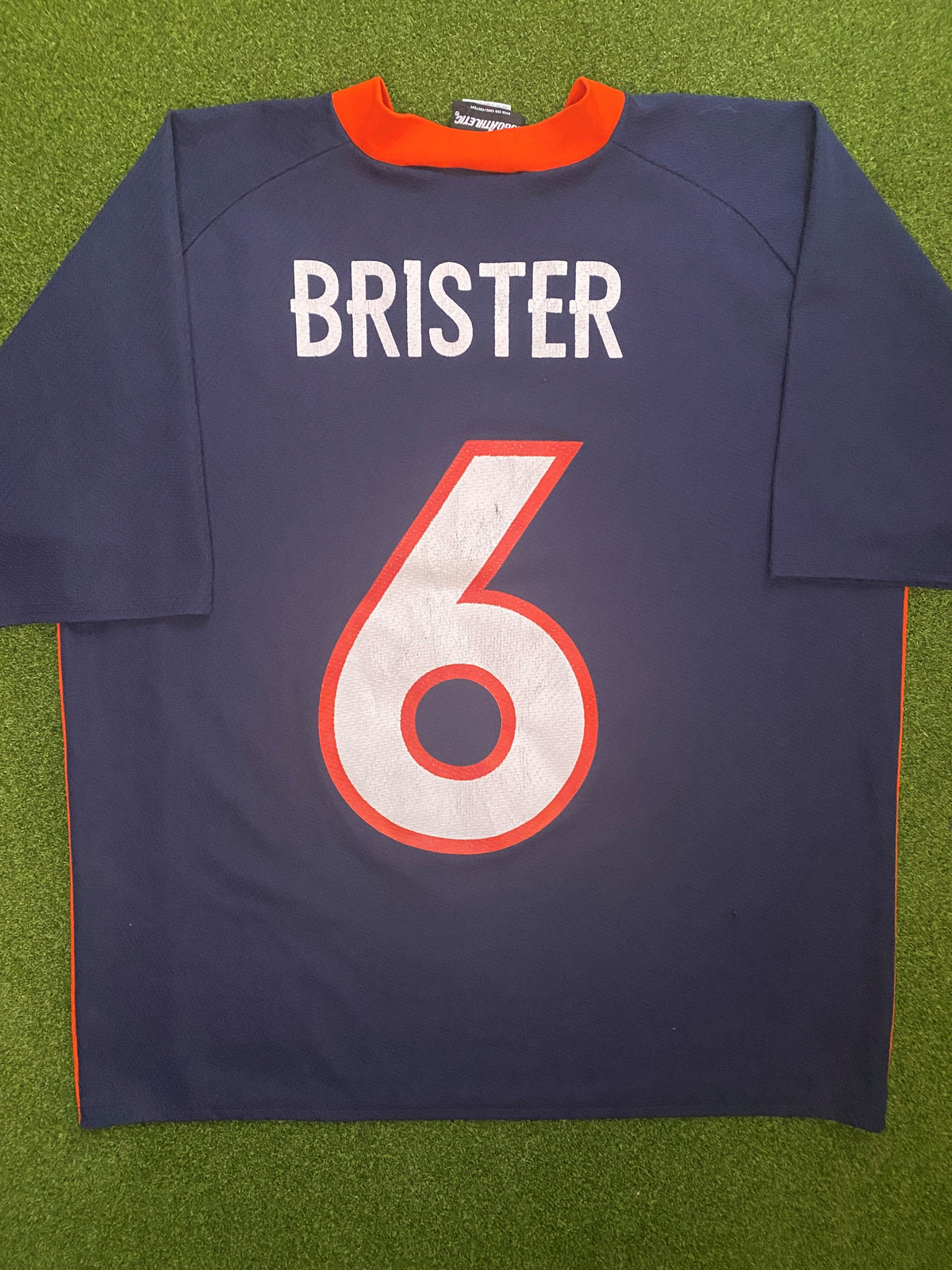 1997-1999 丹佛野马队 – Bubby Brister #6 – 复古NFL球衣(大码)