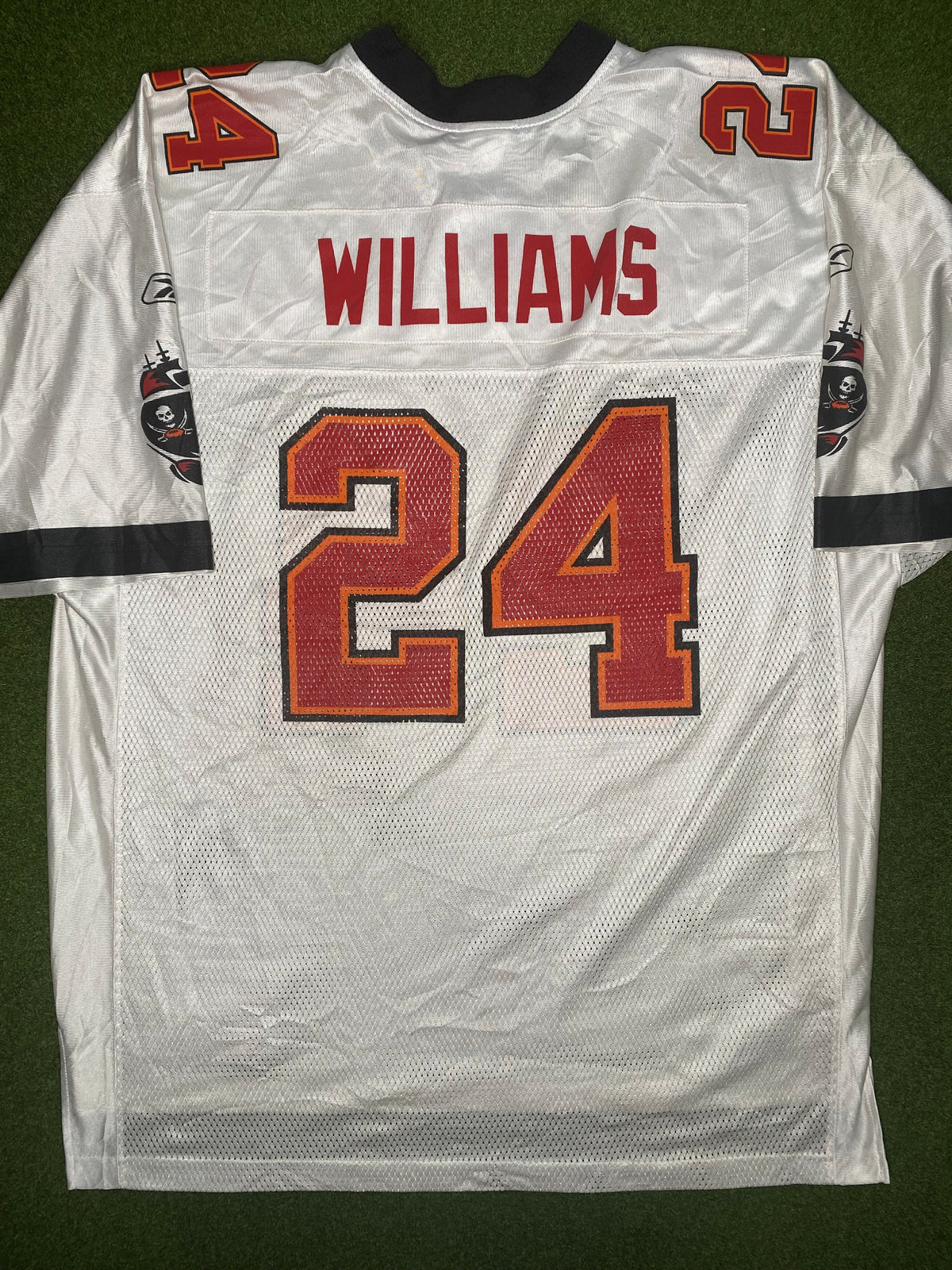 2005-2010 坦帕湾海盗队 - Cadillac Williams #24 - 复古NFL球衣 (XL)