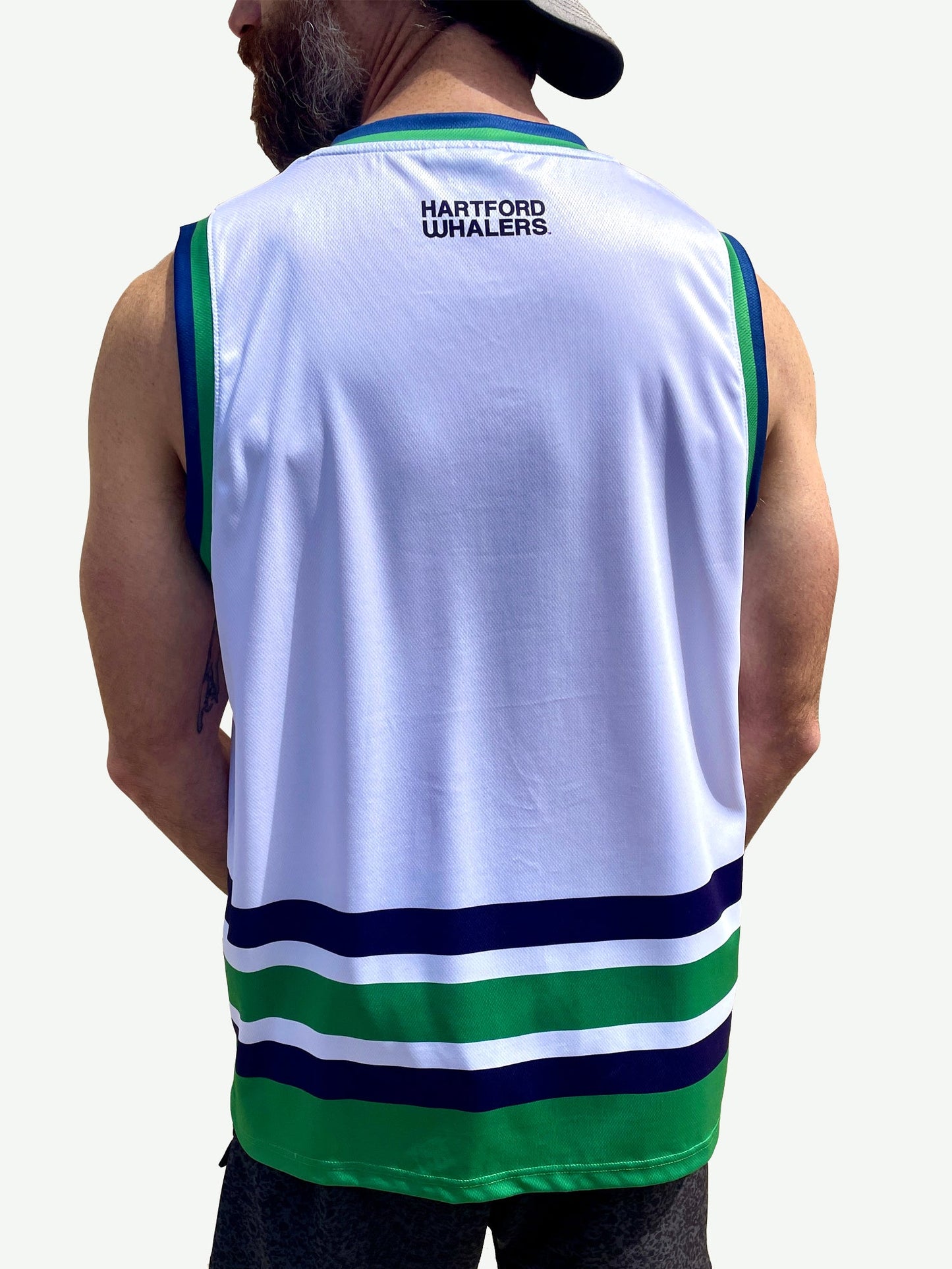 Hartford Whalers Retro Alternate Away Hockey Tank