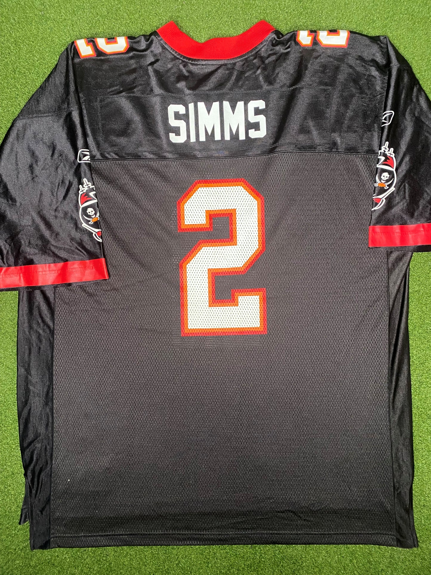 2004-2006 坦帕湾海盗队 - 克里斯·西姆斯 #2 - 复古NFL球衣 (2XL)