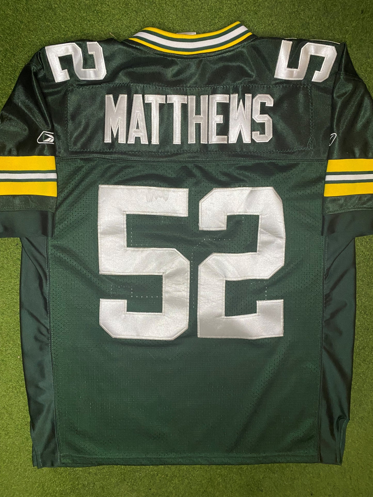 2009-2011 Green Bay Packers - Clay Matthews #52 - Reebok On Field - Vintage NFL Jersey (48) - Gametime Vintage