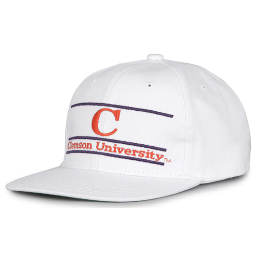 Clemson Tigers Retro Bar Snapback Hat