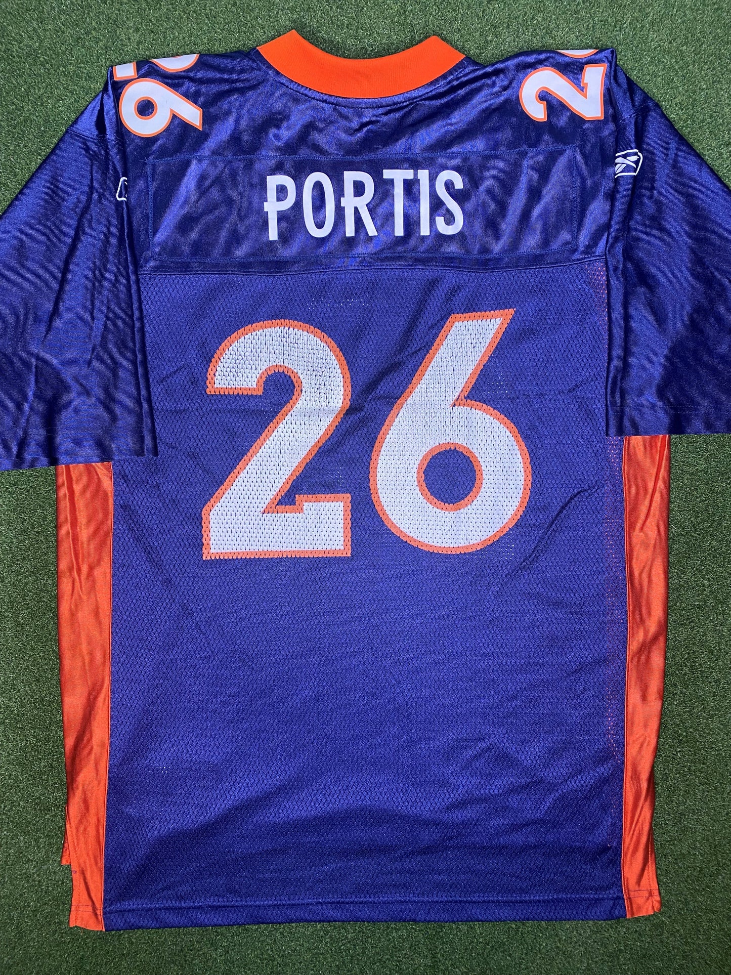 2002-2003 丹佛野马队 - Clinton Portis #26 - 复古NFL球衣 (大码)