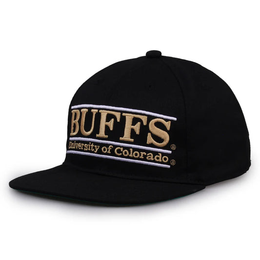 Colorado Buffaloes Hat Retro Snapback Bar Design Hat