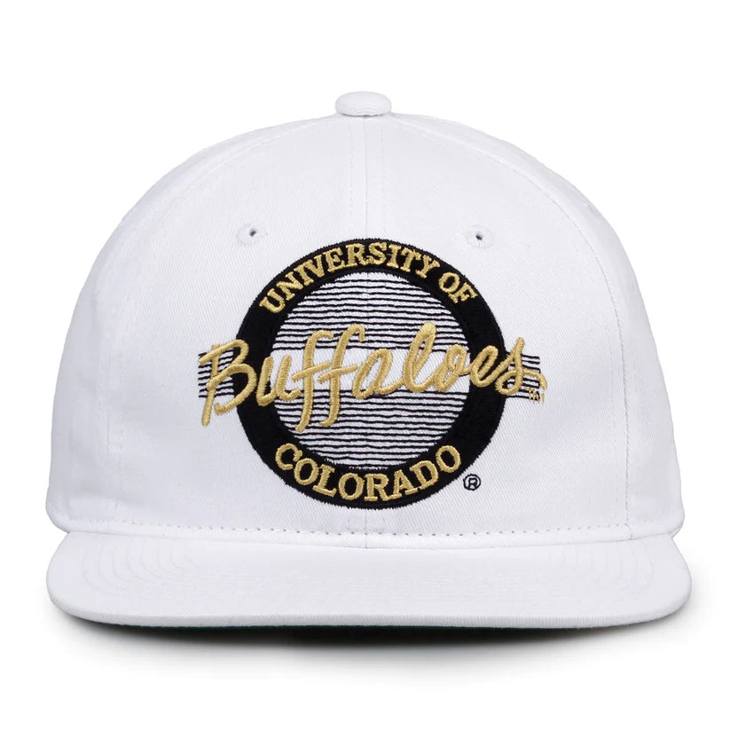 Colorado Buffaloes Retro Circle Snapback Hat