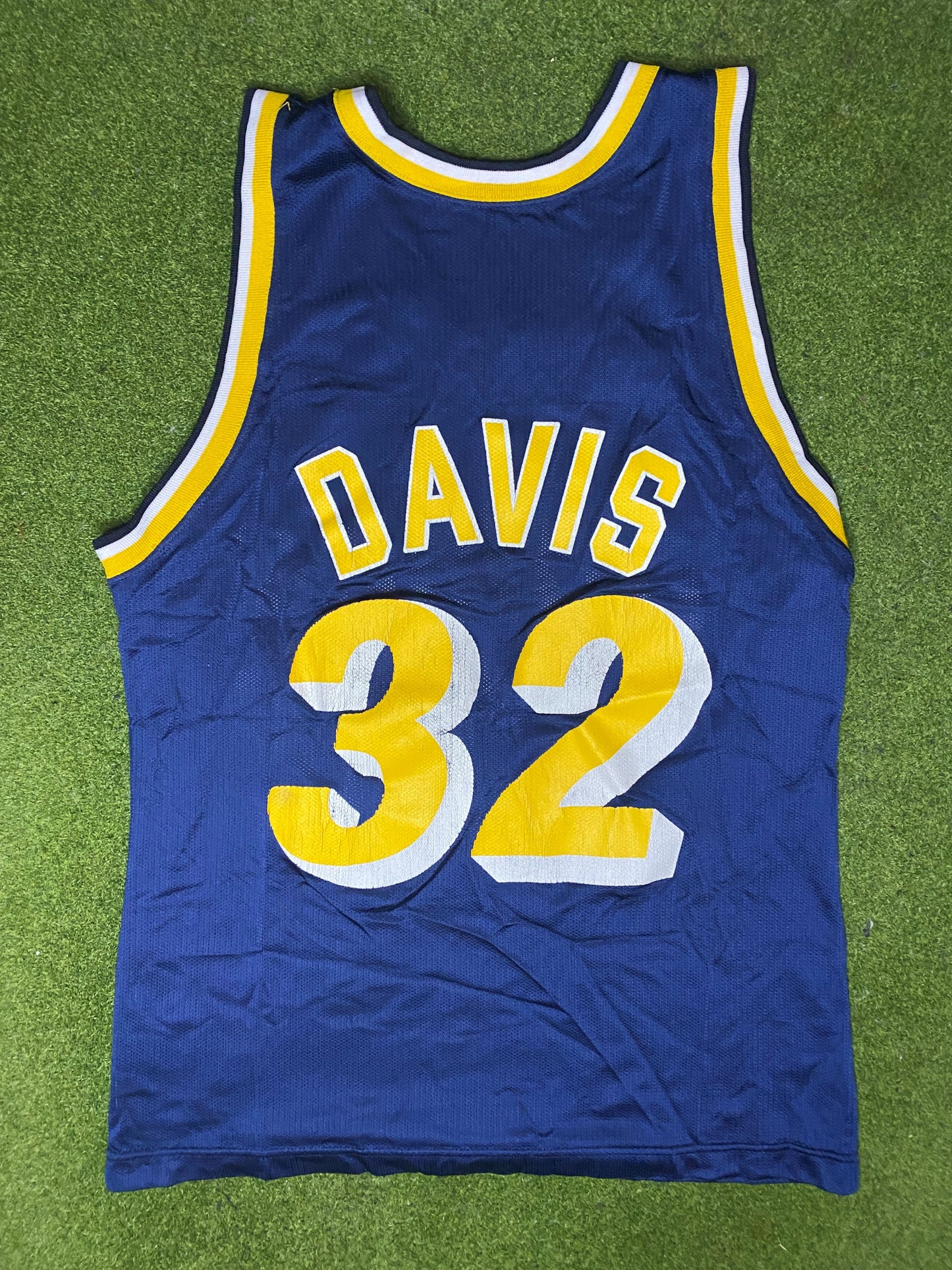 1991-2000 Indiana Pacers - Dale Davis #32 - Vintage NBA Jersey (40) - Gametime Vintage