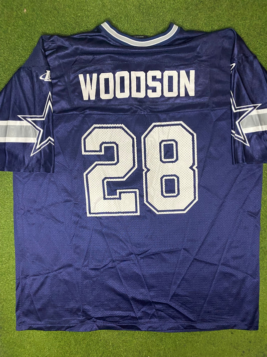 1992-2001 Dallas Cowboys - Darren Woodson #28 - Vintage NFL Jersey (XL) - Gametime Vintage