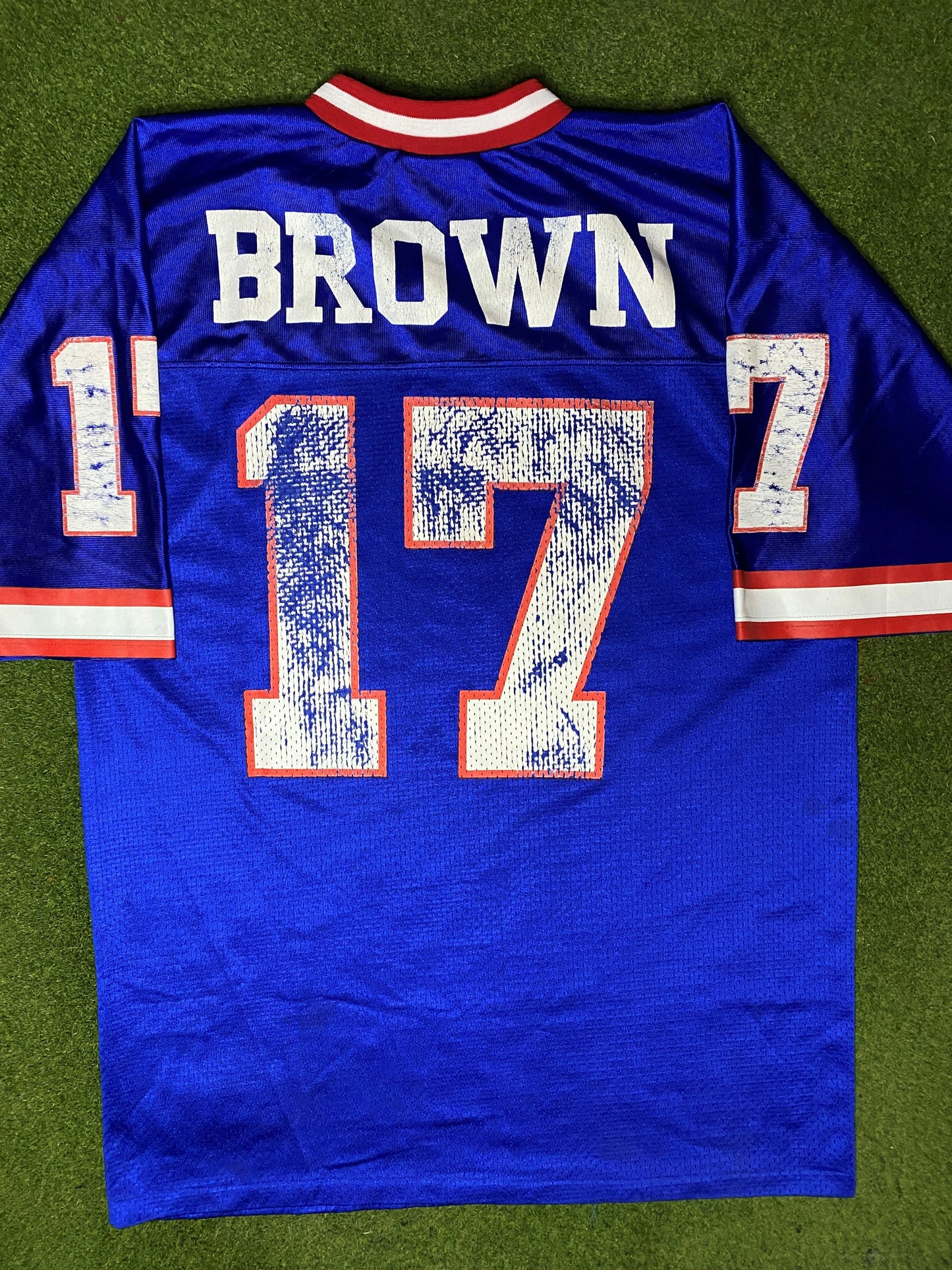1992-1997 New York Giants - Dave Brown #17 - Vintage NFL Jersey (Medium) - Gametime Vintage