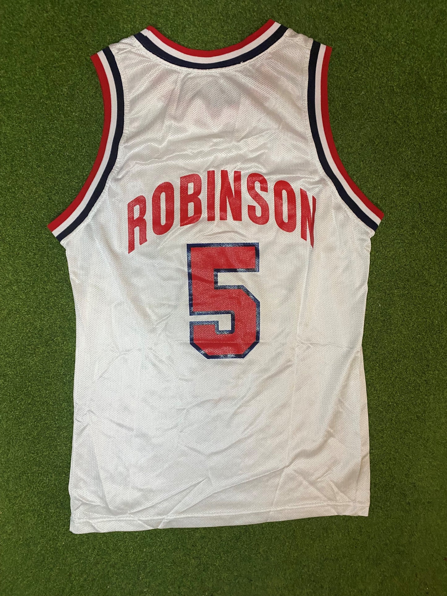 1992 Team USA - David Robinson - Vintage Basketball Jersey (36) - Gametime Vintage