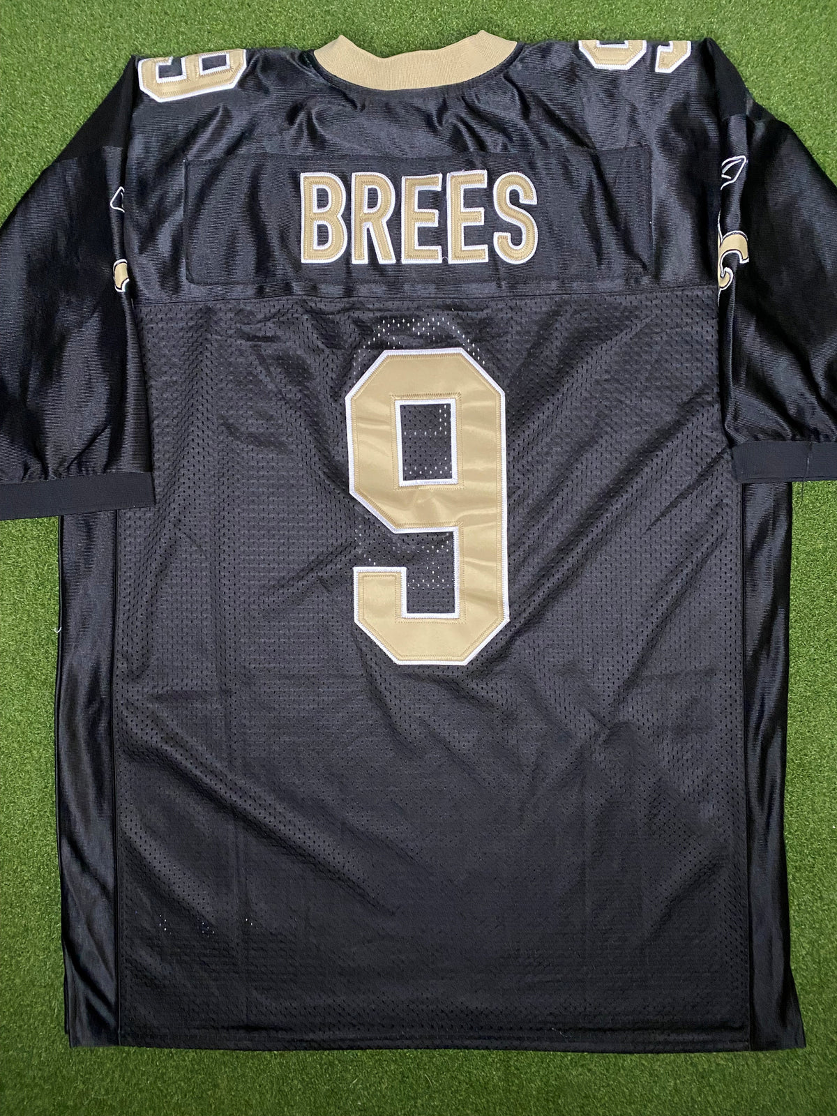 2006-2012 新奥尔良圣徒队 - 德鲁·布里斯 #9 - 场上刺绣 - 复古 NFL 球衣 (54)