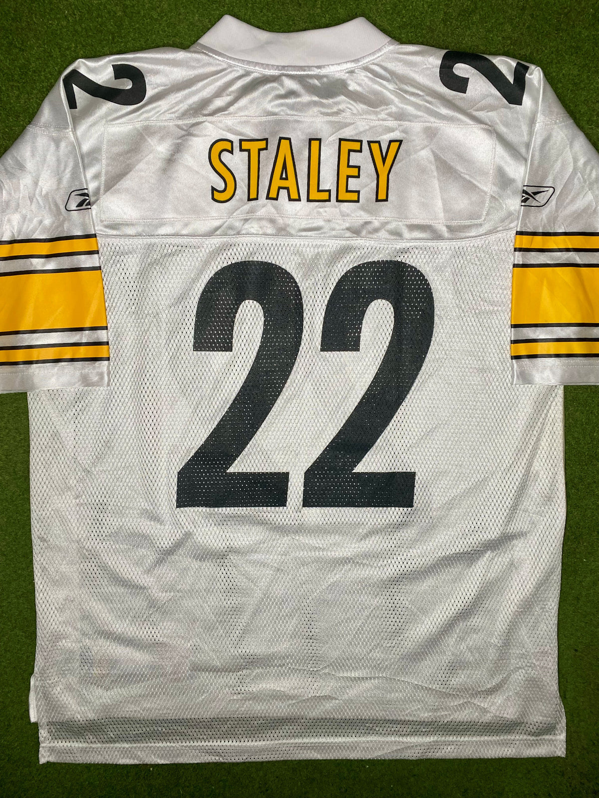 2004 Pittsburgh Steelers - Duce Staley #22 - Jersey NFL Vintage (Talla L)