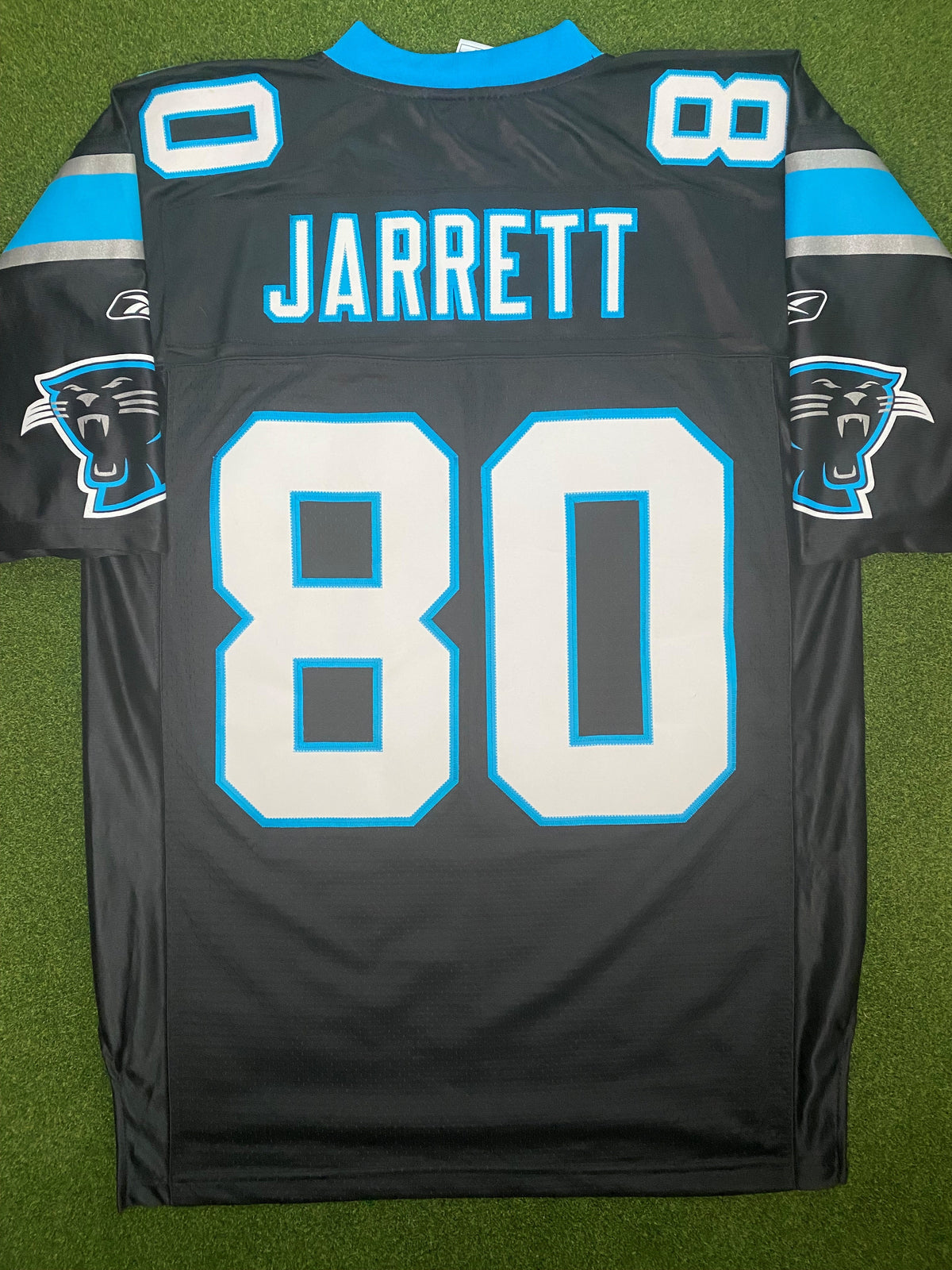 2007-2010 Carolina Panthers - Dwayne Jarrett #80 - Authentic Stitched - Vintage NFL Jersey (Medium)