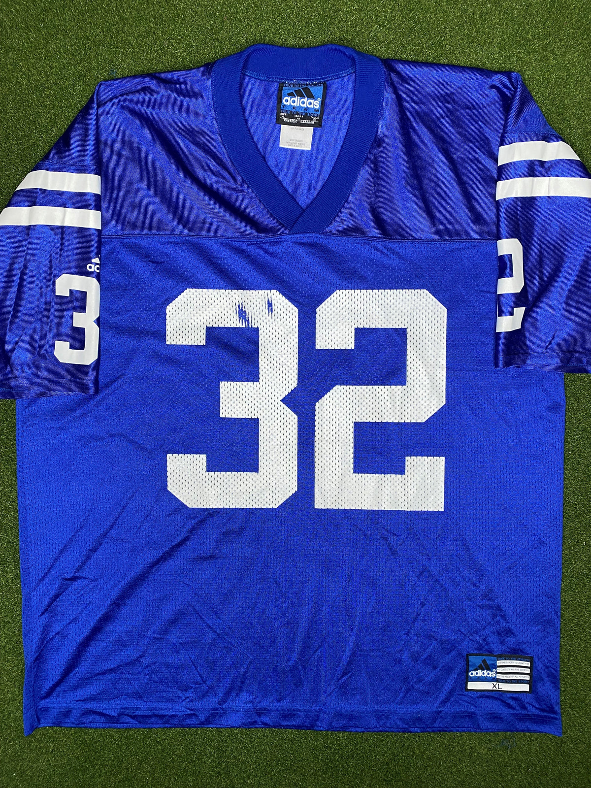 1999-2001 印第安纳波利斯小马队 - 埃杰林·詹姆斯 #32 - 复古NFL球衣 (XL)