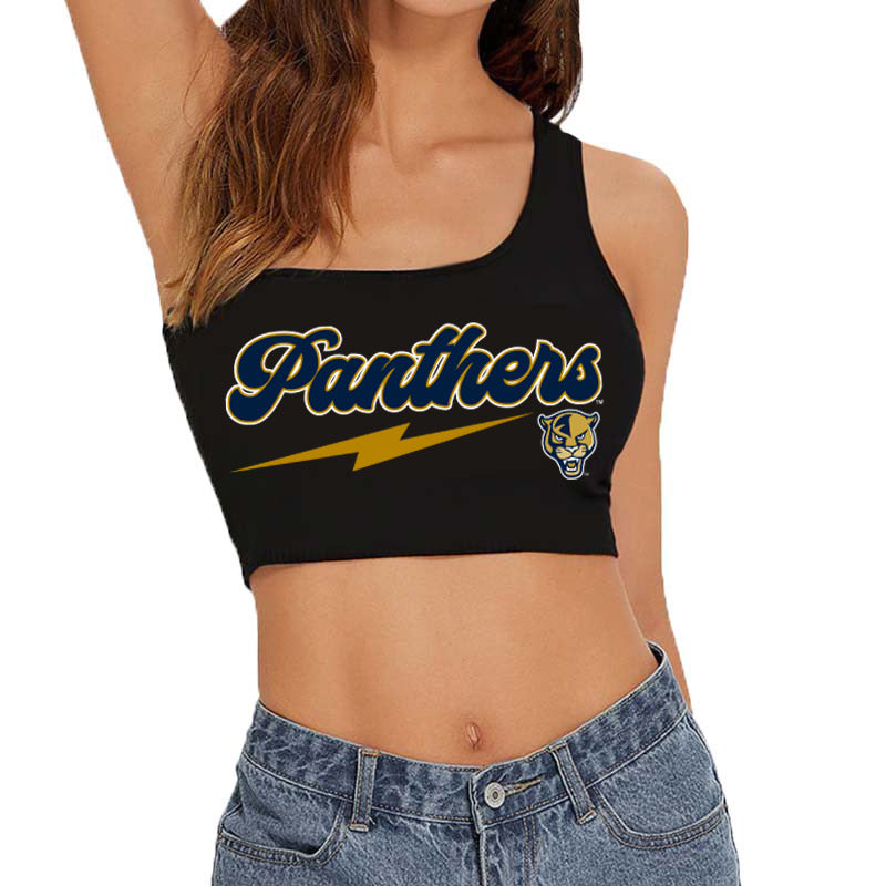 FIU Panthers Lightning One Shoulder Top