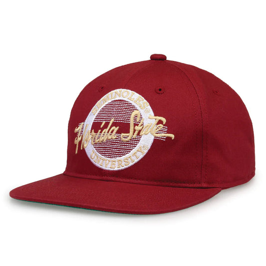 Florida State Seminoles Retro Circle Snapback Hat