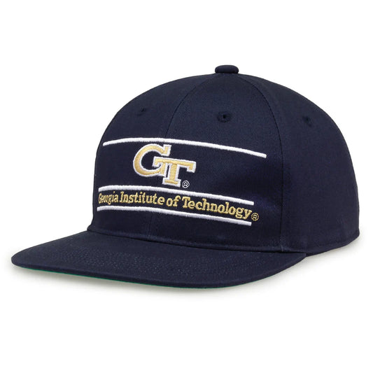 Georgia Tech Yellow Jackets Retro Bar Snapback Hat