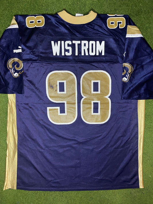 1998-2003 St. Louis Rams - Grant Wistrom #98 - Puma - Vintage NFL Jersey (Large) - Gametime Vintage