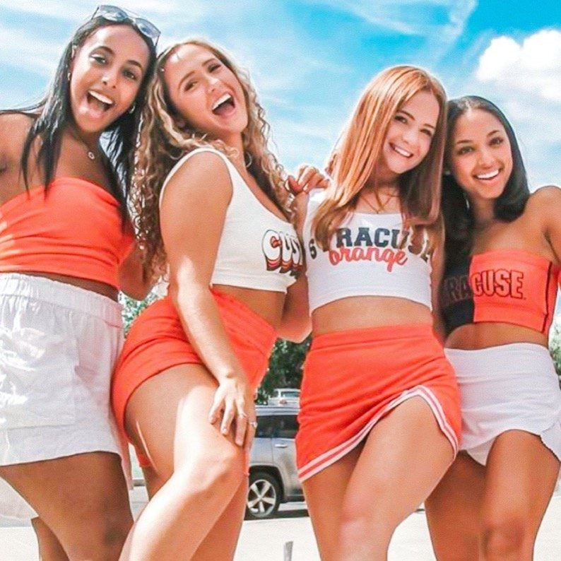 Syracuse Retro One Shoulder Top