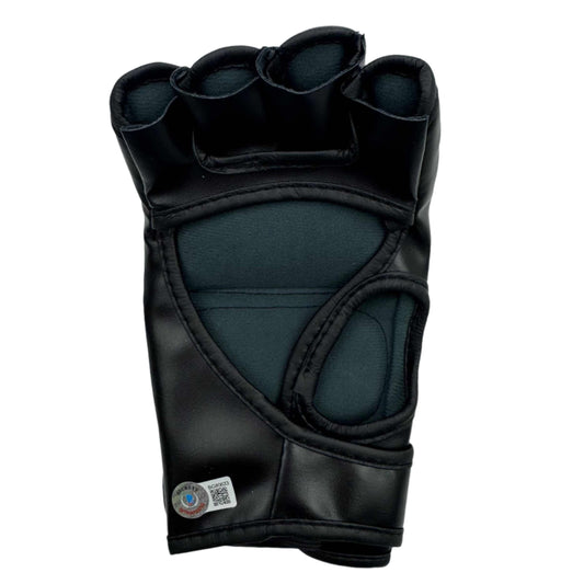 Autographed/Signed Cody Garbrandt UFC MMA Black Fighting Glove Beckett BAS COA