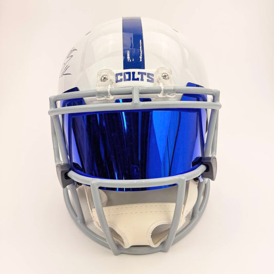 Autographed/Signed Anthony Richardson Indianapolis Colts Full Size Football Helmet FS F/S Fanatics COA