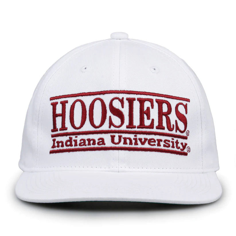 Gorra de béisbol Indiana Hoosiers Retro Bar con cierre a presión