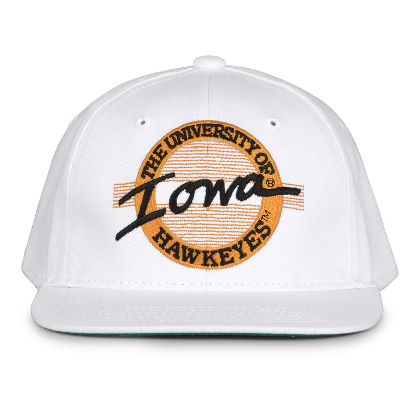 Iowa Hawkeyes Retro Circle Snapback Hat