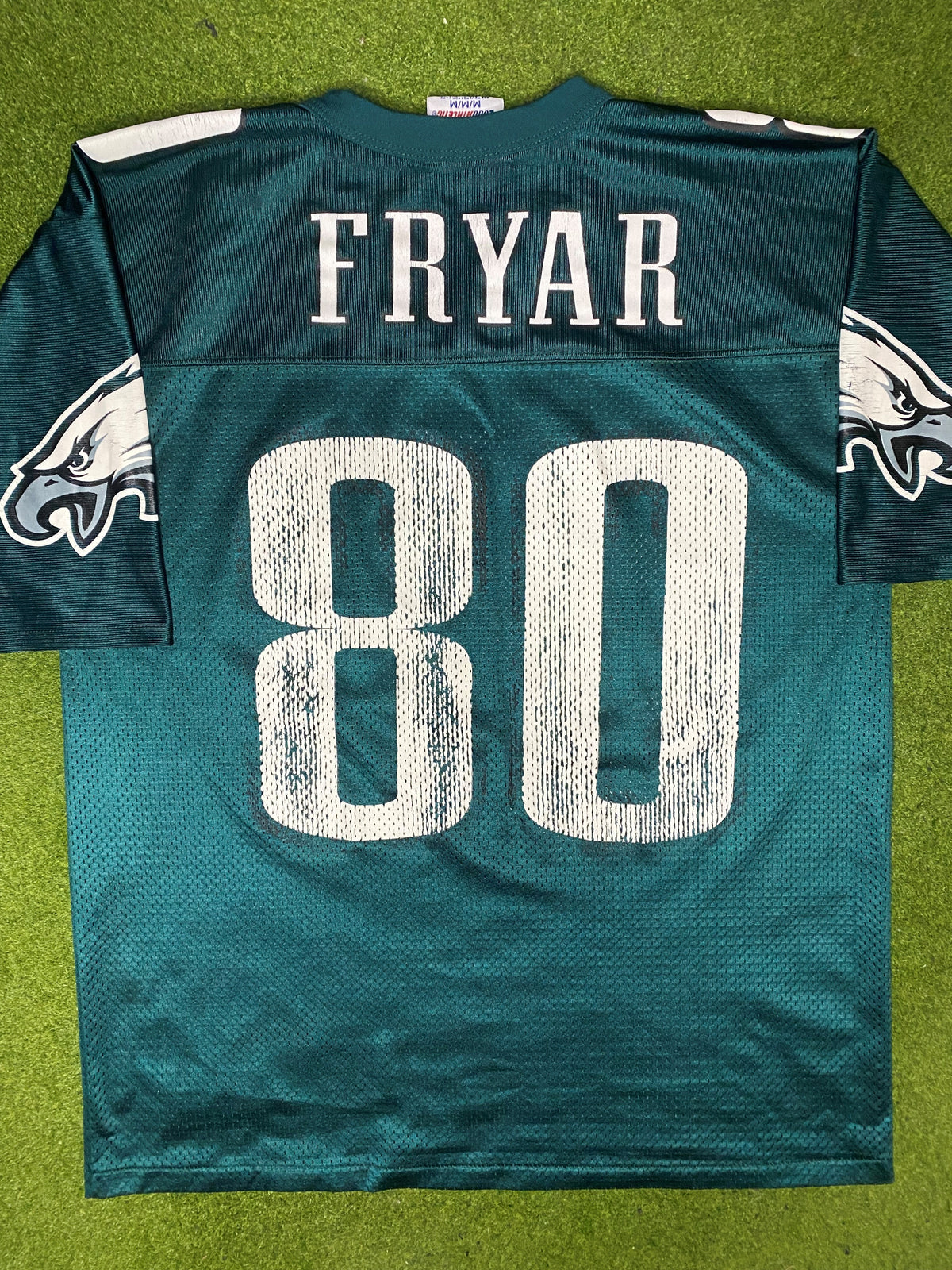 1996-1998 Philadelphia Eagles - Irving Fryar #80 - Vintage NFL Jersey (Medium) - Gametime Vintage