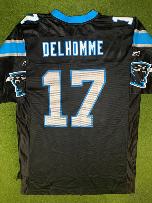 00s Carolina Panthers - Jake Delhomme #17 - Reebok - Vintage NFL Jersey (Large) - Gametime Vintage