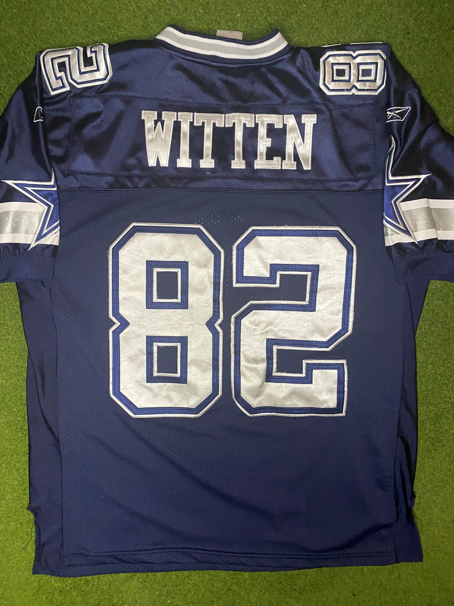 00s Dallas Cowboys - Jason Witten #82 - Reebok Authentic - Vintage NFL Jersey (50) - Gametime Vintage