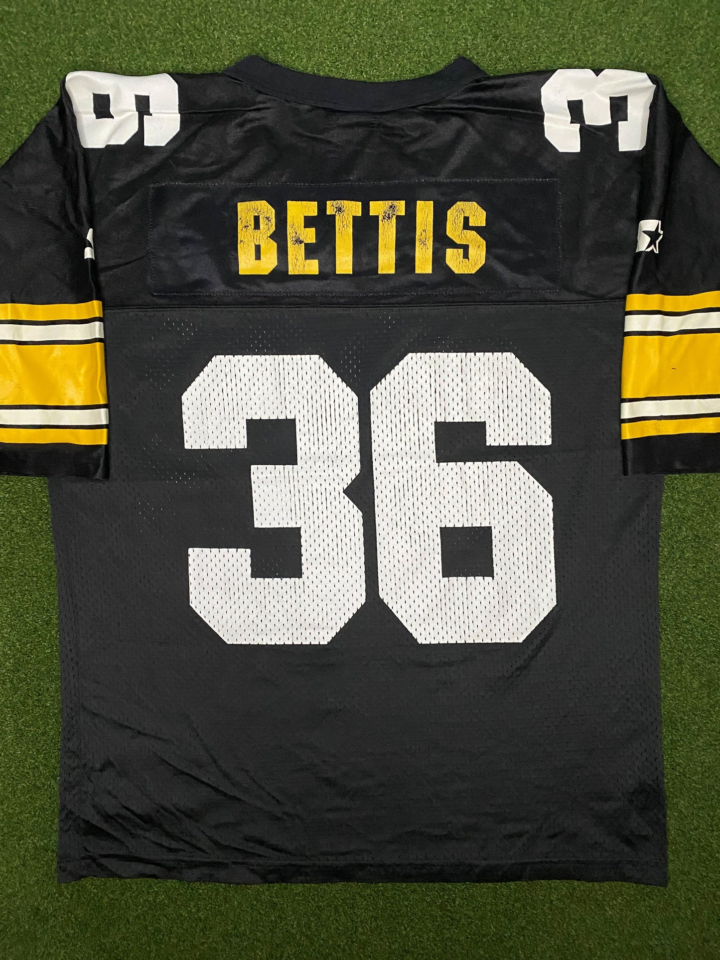 1996-2001 Pittsburgh Steelers - Jerome Bettis #36 - Camiseta Vintage NFL (Mediana)