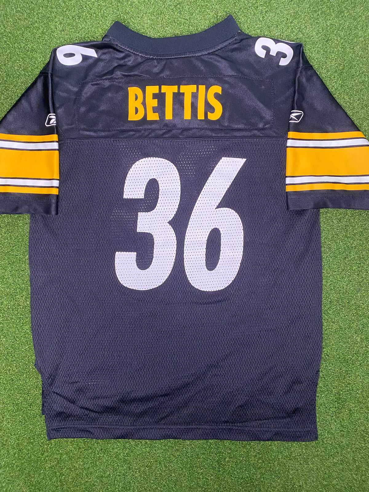 2002-2005 匹兹堡钢人队 - Jerome Bettis #36 - 复古 NFL 球衣 (青少年大码)