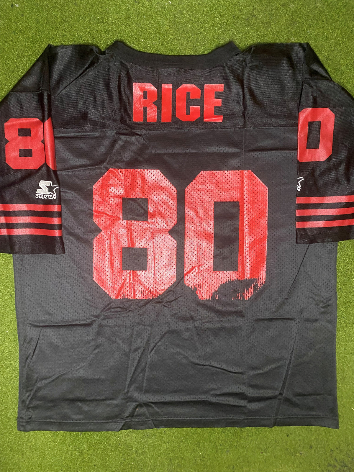 90s San Francisco 49ers - Jerry Rice #80 - Vintage NFL Jersey (52) - Gametime Vintage