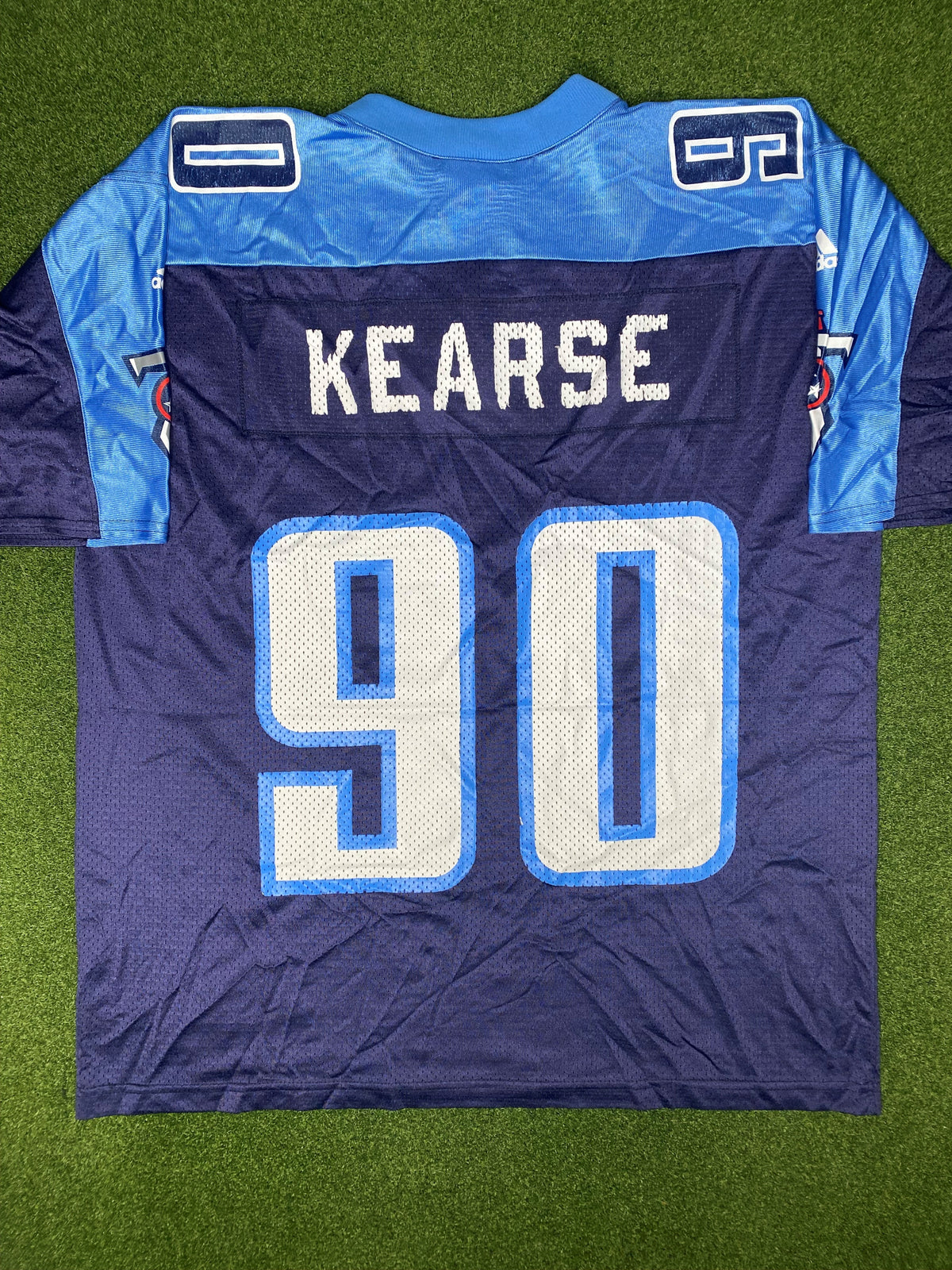 1999-2001
田纳西泰坦队 - Jevon Kearse #90 - 复古 NFL 球衣 (中码)