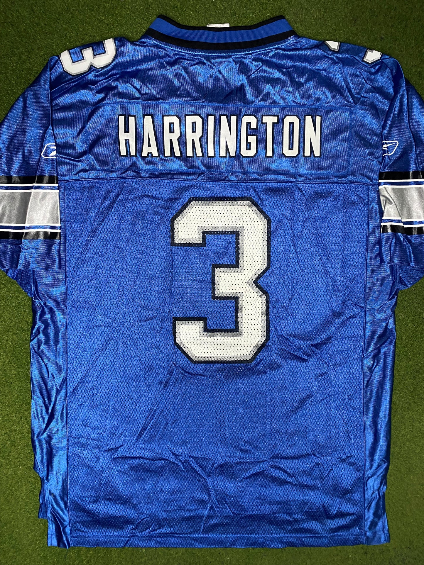 2002-2005 Detroit Lions - Joey Harrington #3 - Reebok - Vintage NFL Jersey (Large) - Gametime Vintage