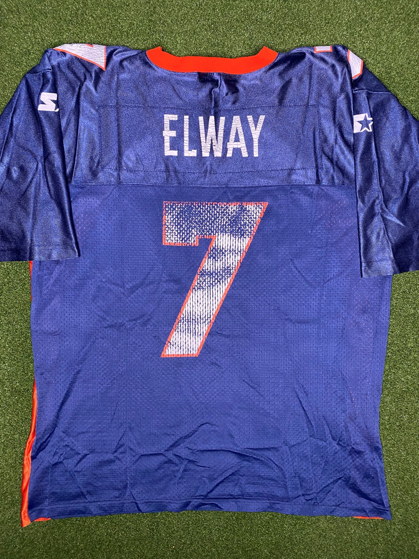 1984-1998 丹佛野马队 - 约翰·埃尔维 #7 - 复古 NFL 球衣 (52)