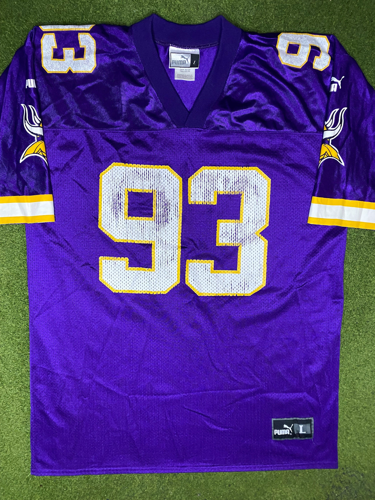 1991-2000 Minnesota Vikings - John Randle #93 - Vintage NFL Jersy (Large) - Gametime Vintage