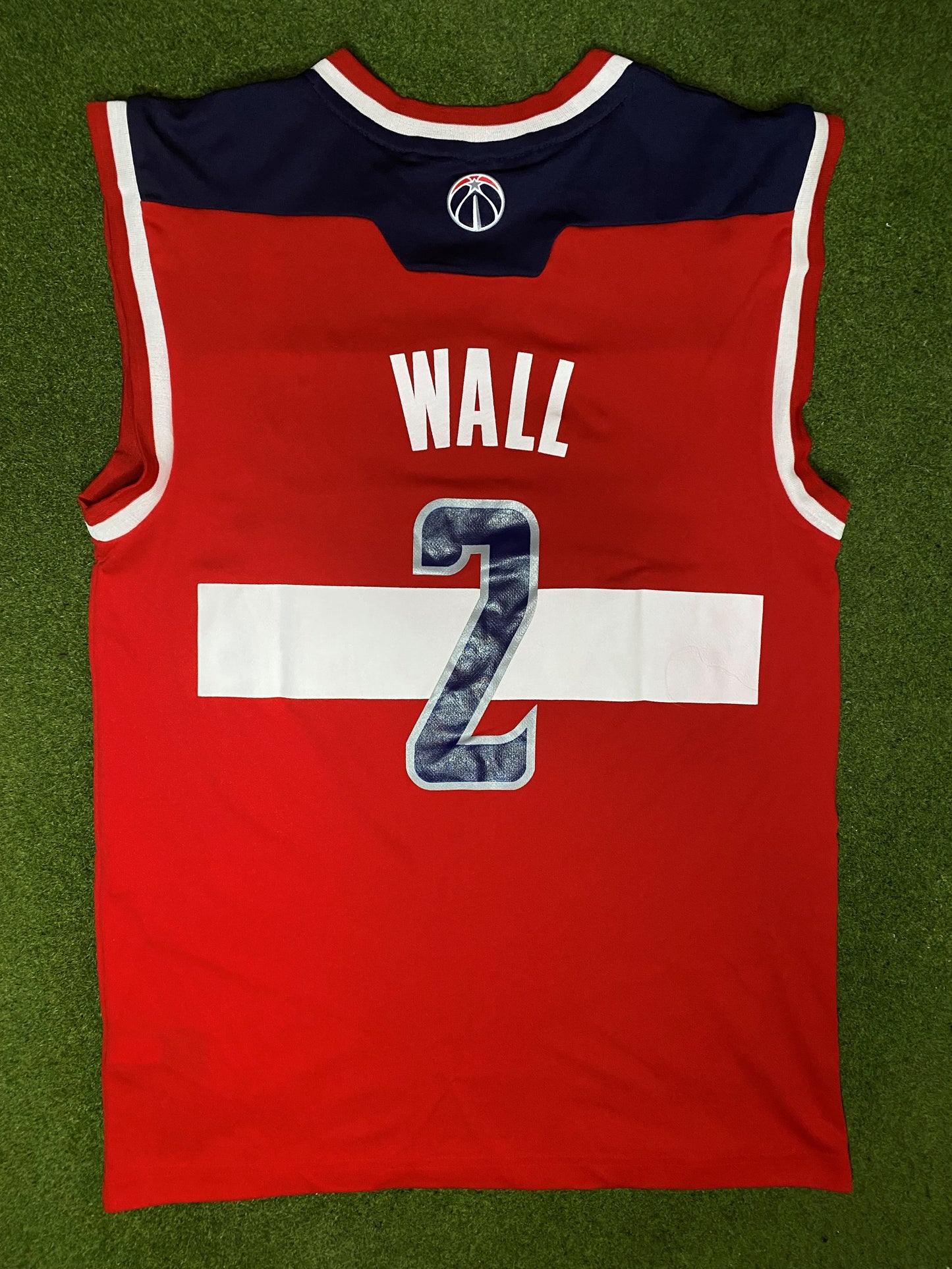 2010-2017 华盛顿奇才队 - 约翰·沃尔 #2 - 复古 NBA 球衣 (小码)