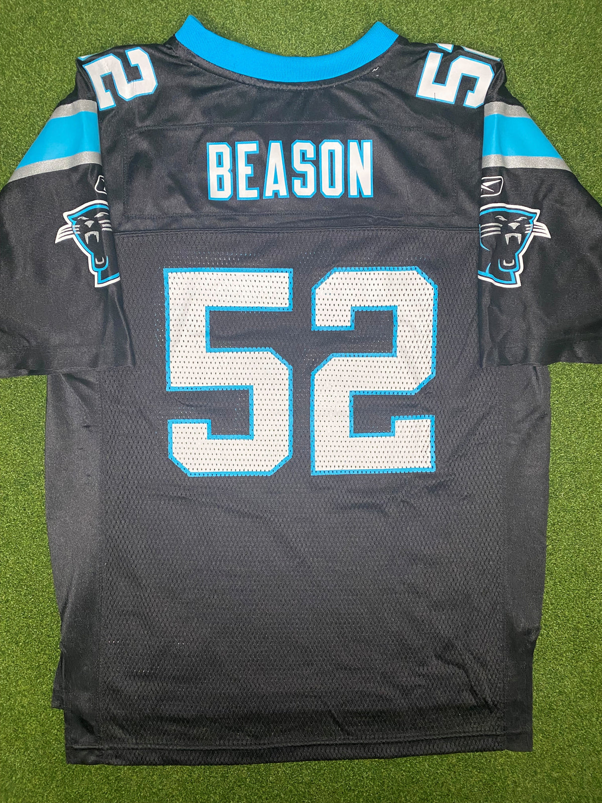 2007-2012 卡罗莱纳黑豹队 - Jon Beason #52 - 复古NFL球衣(青少年大码)