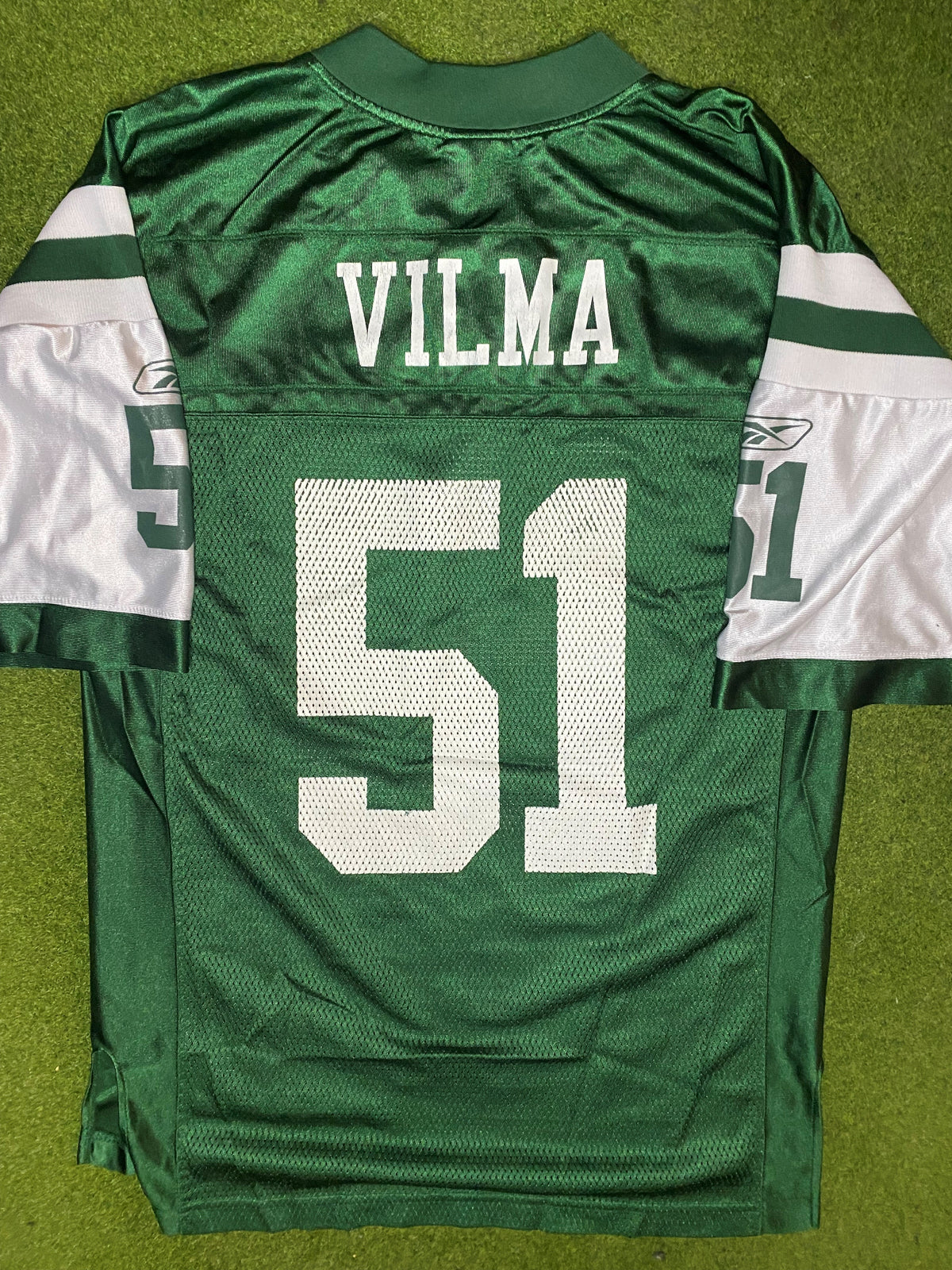 2004-2007 New York Jets - Jonathan Vilma #51 - Reebok - Vintage NFL Jersey (Small) - Gametime Vintage