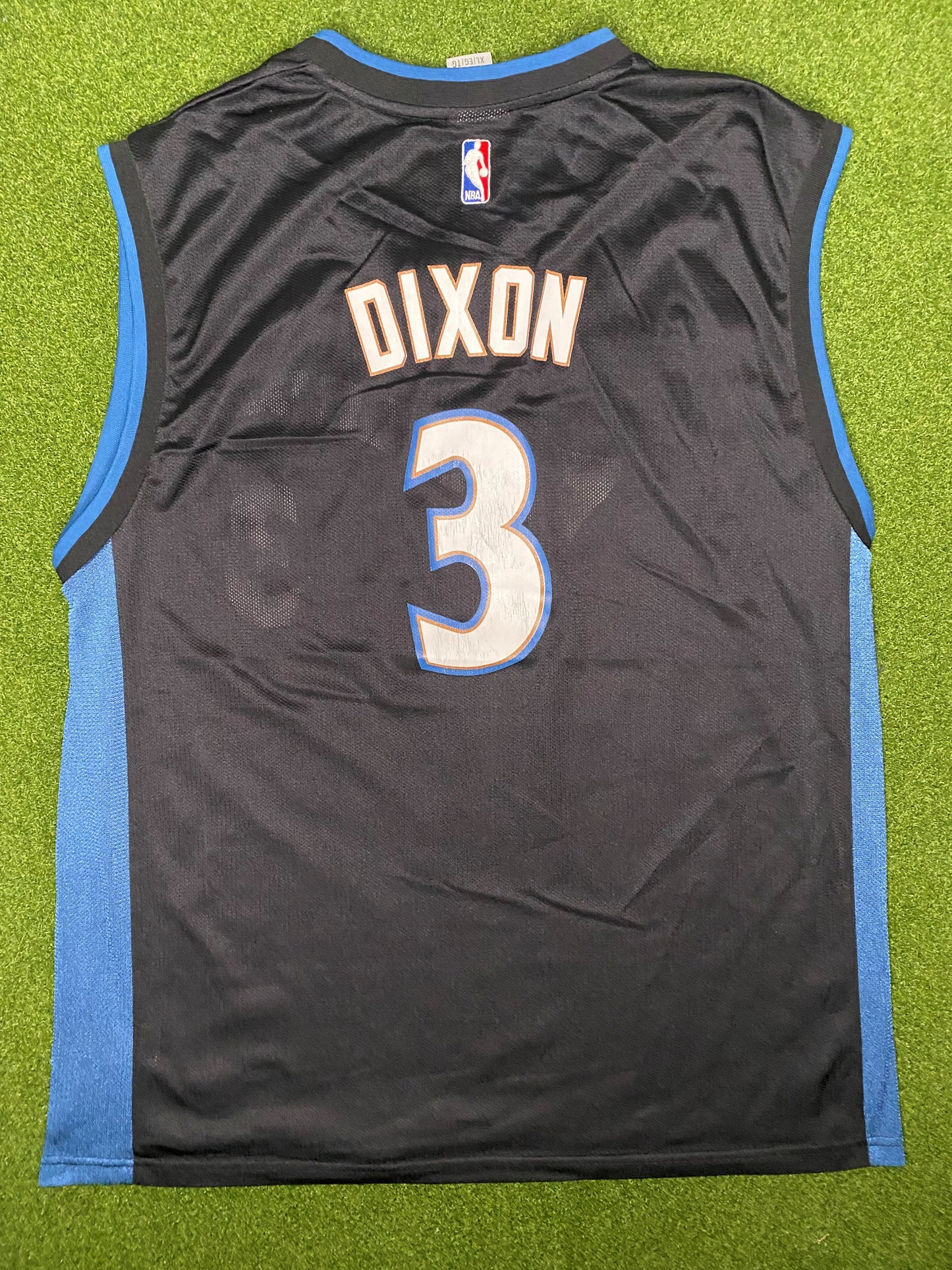 2004-2005 华盛顿奇才队 - 胡安·迪克森 #3 - 复古 NBA 球衣 (XL)