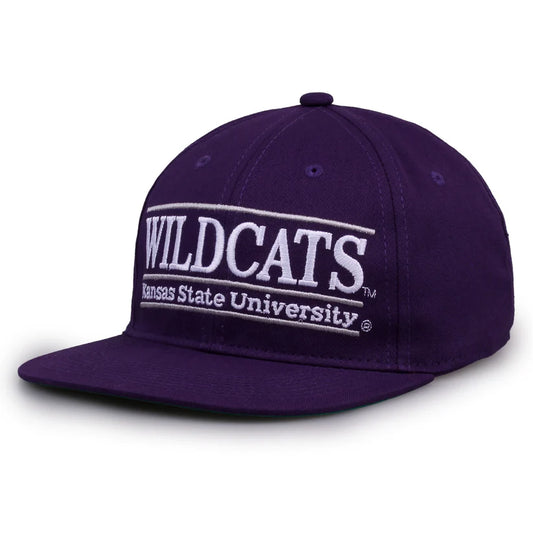 Kansas State Wildcats Retro Bar Snapback Hat